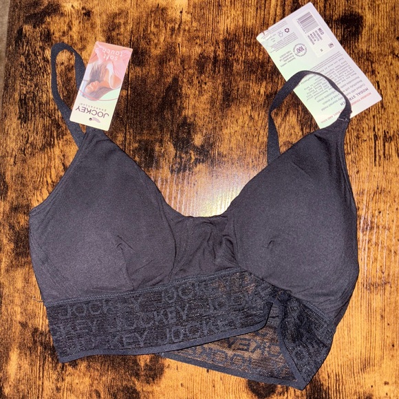 Jockey Women's Charcoal Bralette - Picture 1 of 1